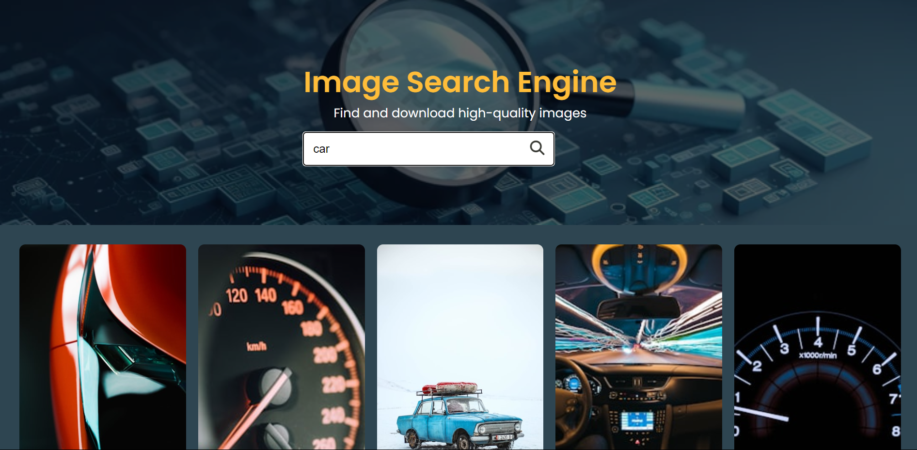 AI Image Search Tool